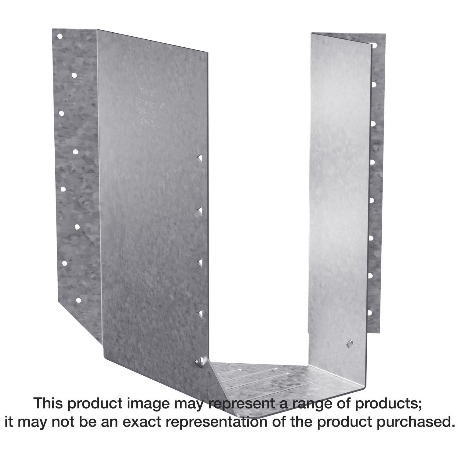 Simpson Strong-Tie HSUR410 HSUR Galvanized Joist Hanger for 4x10, Skewed Right