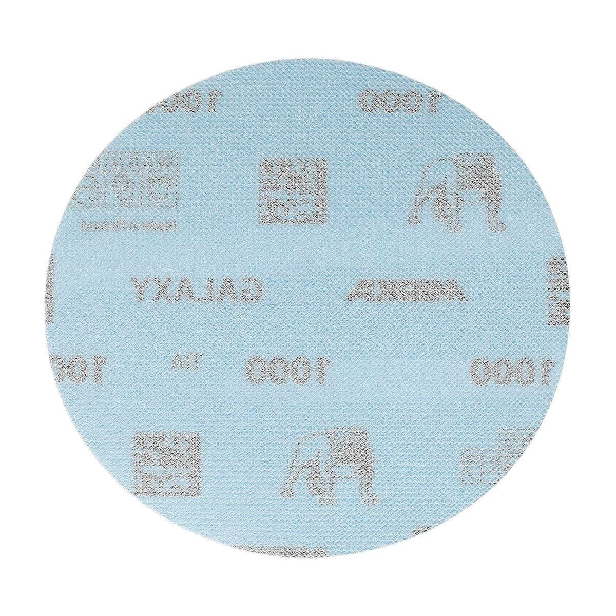 Mirka Galaxy 5-in. 1000 Grit Hook and Loop Sanding Discs, 50-Pack, No-Hole for Random Orbital Sanders (FY-612-1000)