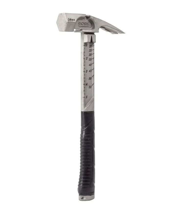 Boss Hammers BHPPS14TIM 14 oz. Pro Plus Titanium Milled Face Hammer