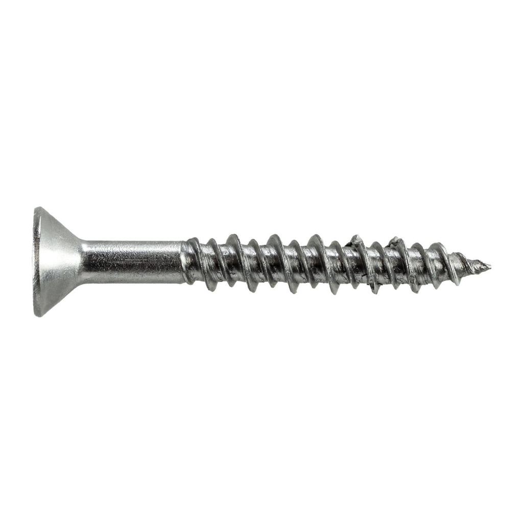 Simpson Strong-Tie T10J150FX-RP12 Marine Screw, Flat Head, #10 x 1-1/2-in. #2 Phillips Drive, Type 316, 12-Pack