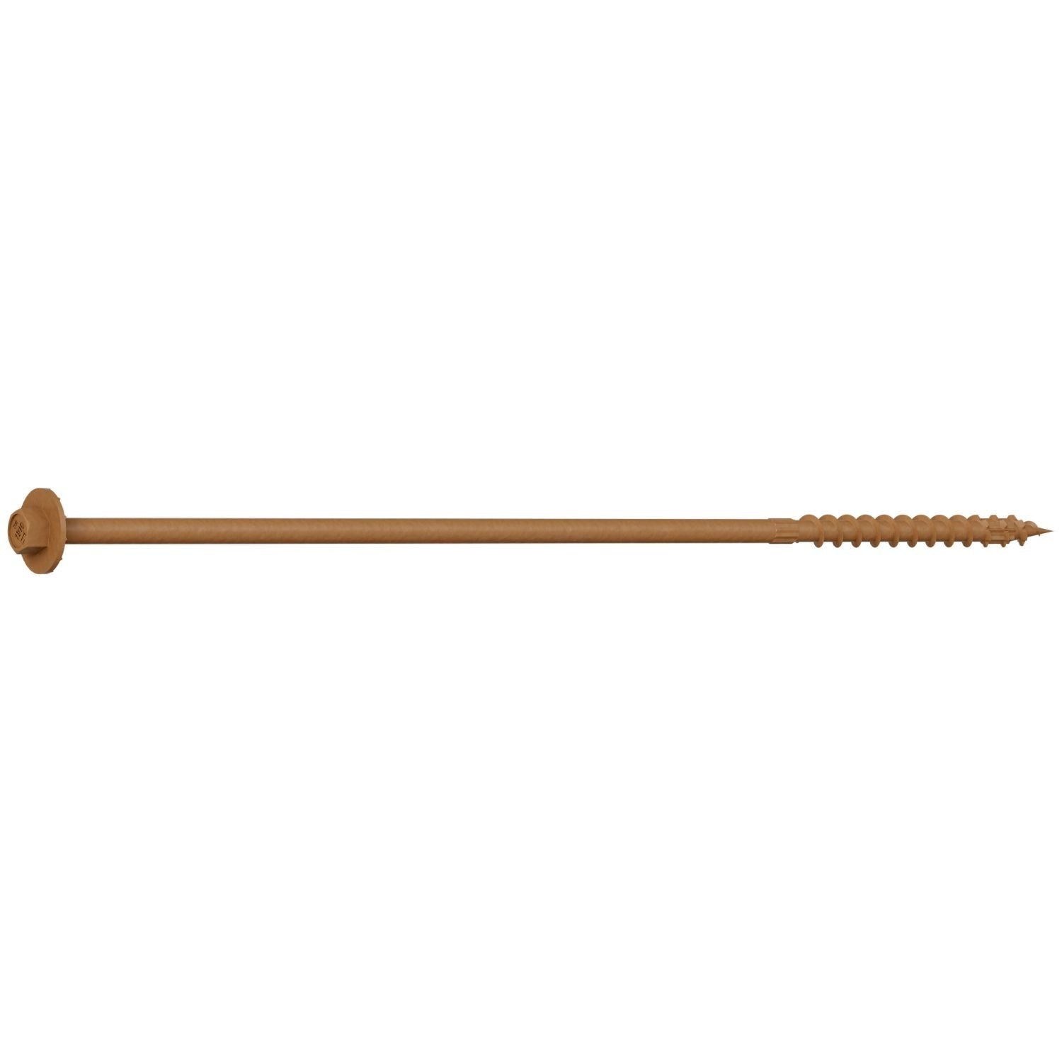 Simpson Strong-Tie SDWH191000DB-RP1 Strong-Drive SDWH TIMBER-HEX Screw, 0.195-in. x 10-in. 5/16 Hex, DB Coating
