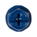 Simpson Strong-Tie TNT25234HB Titen Turbo, 1/4-in. x 2-3/4-in. Hex-Head Concrete and Masonry Screw, Blue, 1500-Pack