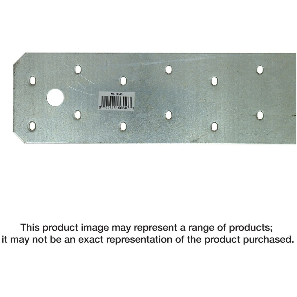 Simpson Strong-Tie MSTC40 MSTC 40-1/4-in. 16-Gauge Galvanized Medium Strap