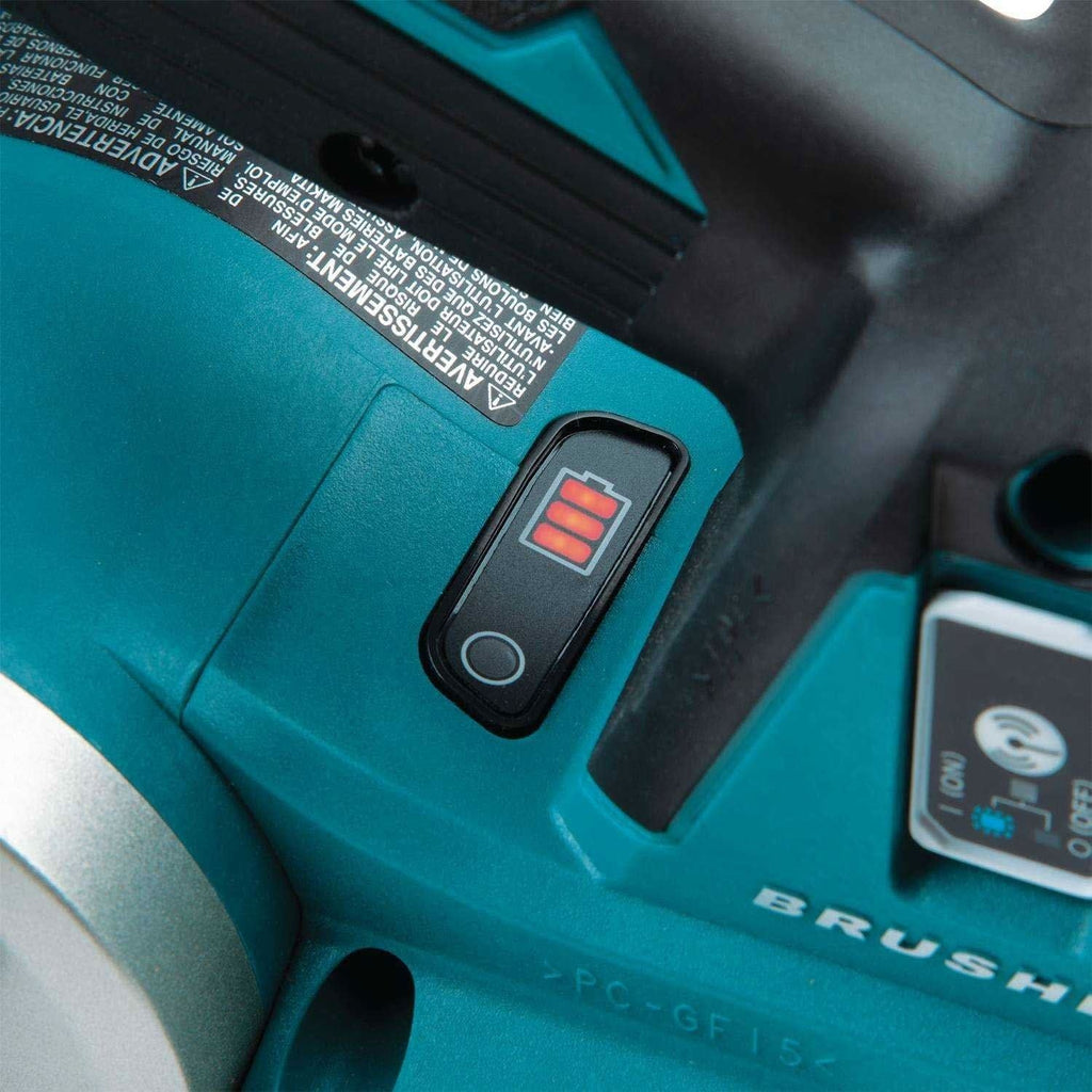 Makita XPK02Z 18V LXT Lithium-Ion Brushless Cordless 3-1/4" Planer, AWS Capable, Tool Only