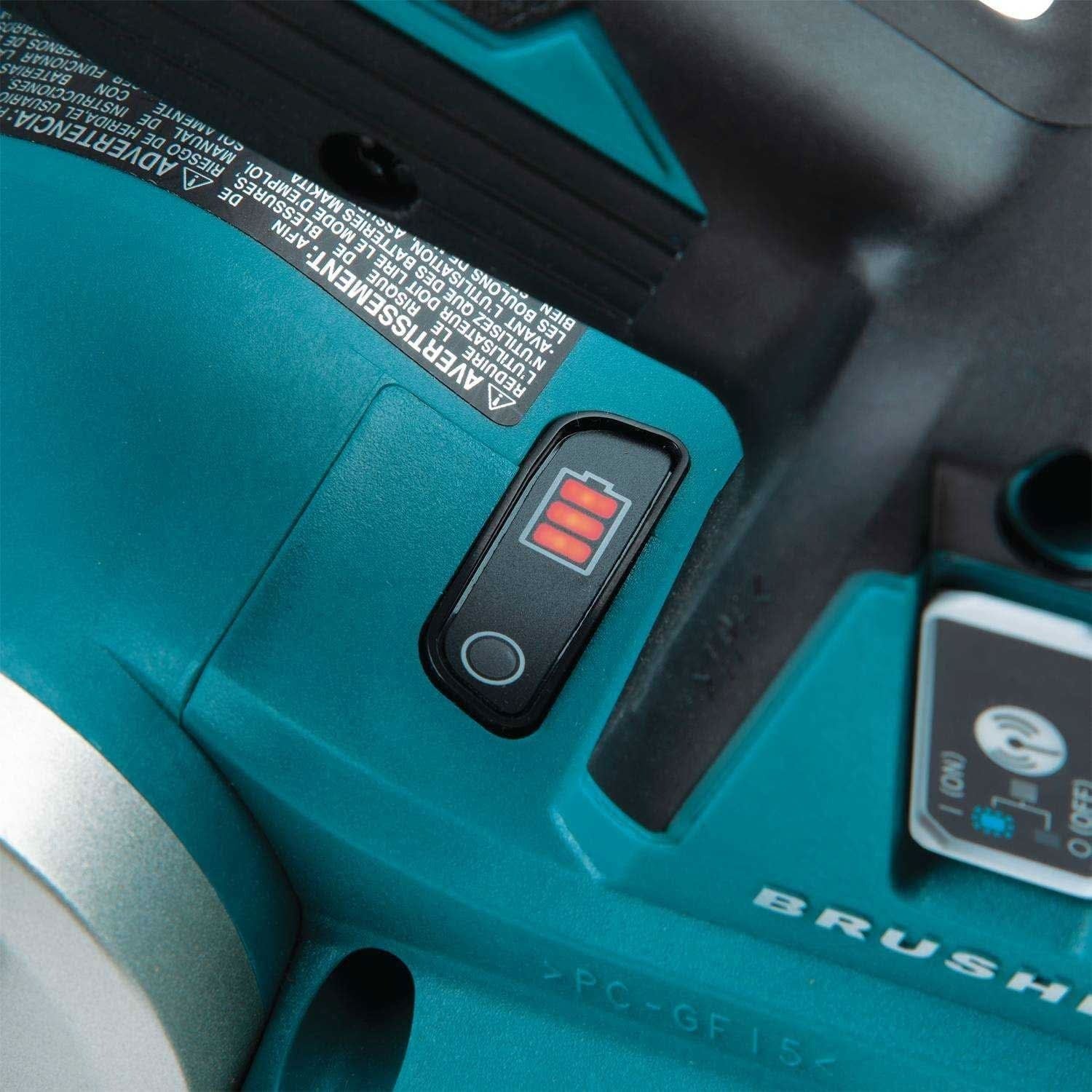 Makita XPK02Z 18V LXT Lithium-Ion Brushless Cordless 3-1/4" Planer, AWS Capable, Tool Only