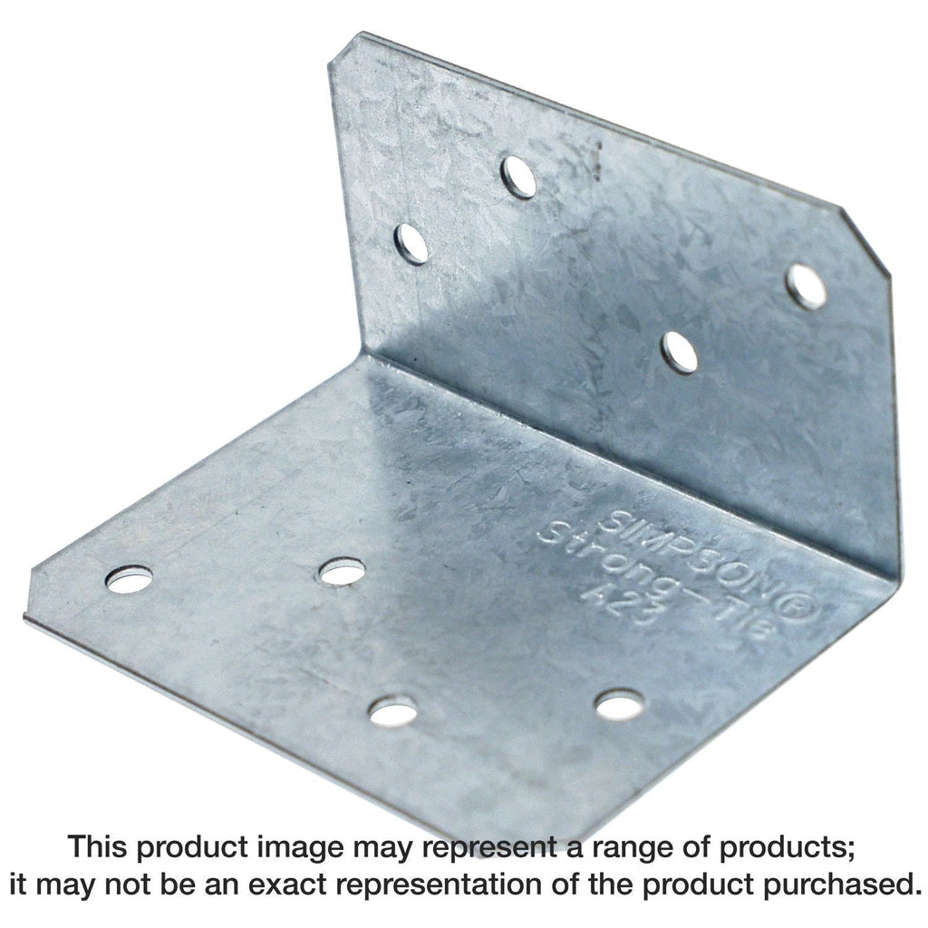 Simpson Strong-Tie A23Z 2-in. x 1-1/2-in. x 2-3/4-in. ZMAX Galvanized Angle