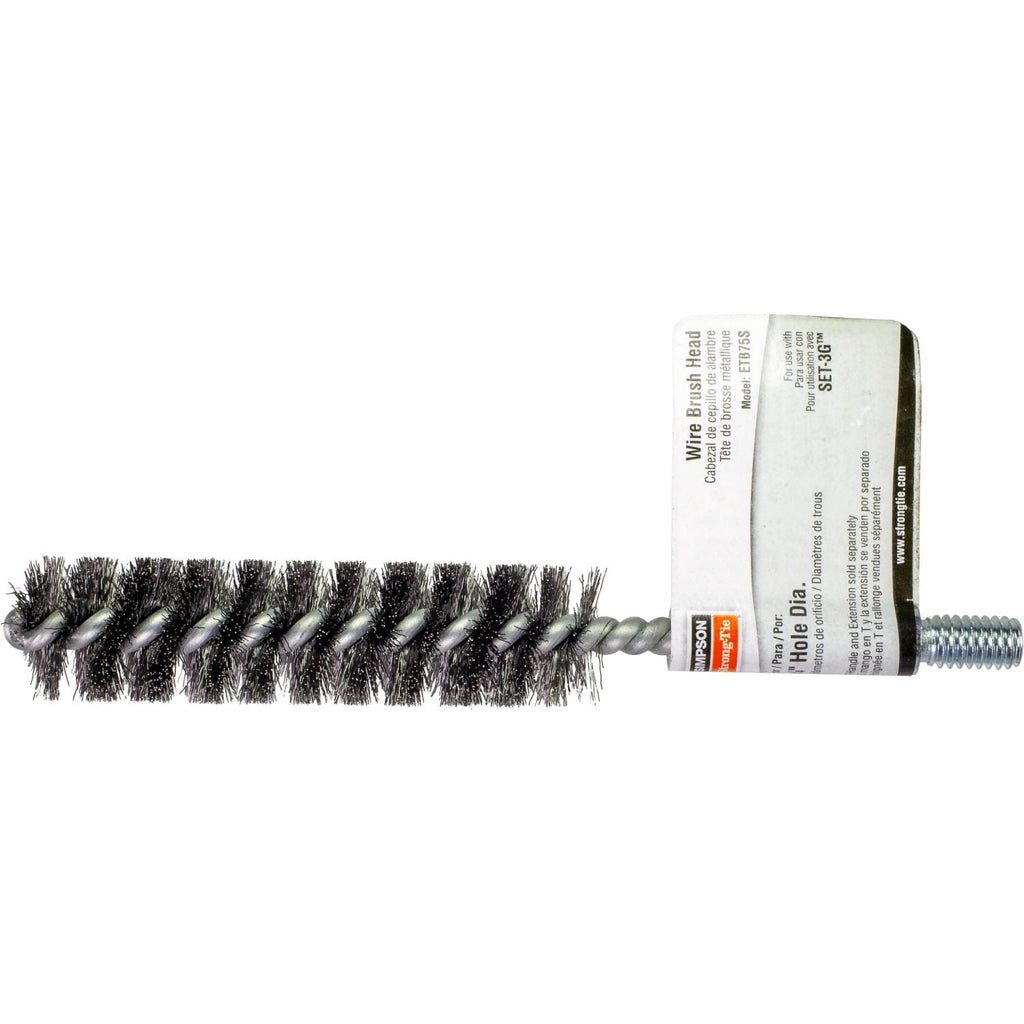 Simpson Strong-Tie ETB75S ETBS 3/4-in. Wire Hole-Cleaning Brush Head