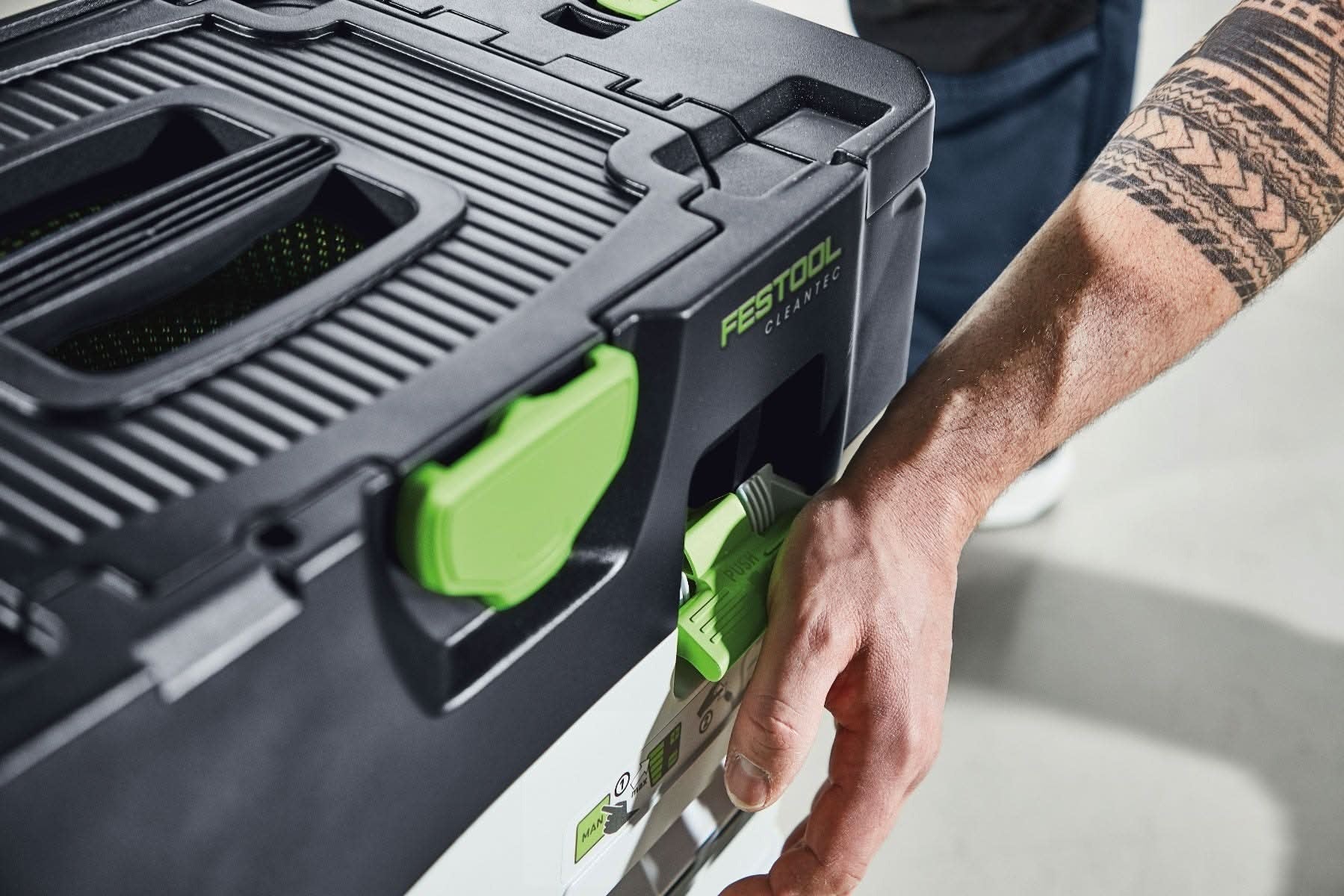 Festool 577506 CTC MIDI I Cordless 18V Mobile HEPA Dust Extractor PLUS 5.2Ah Kit