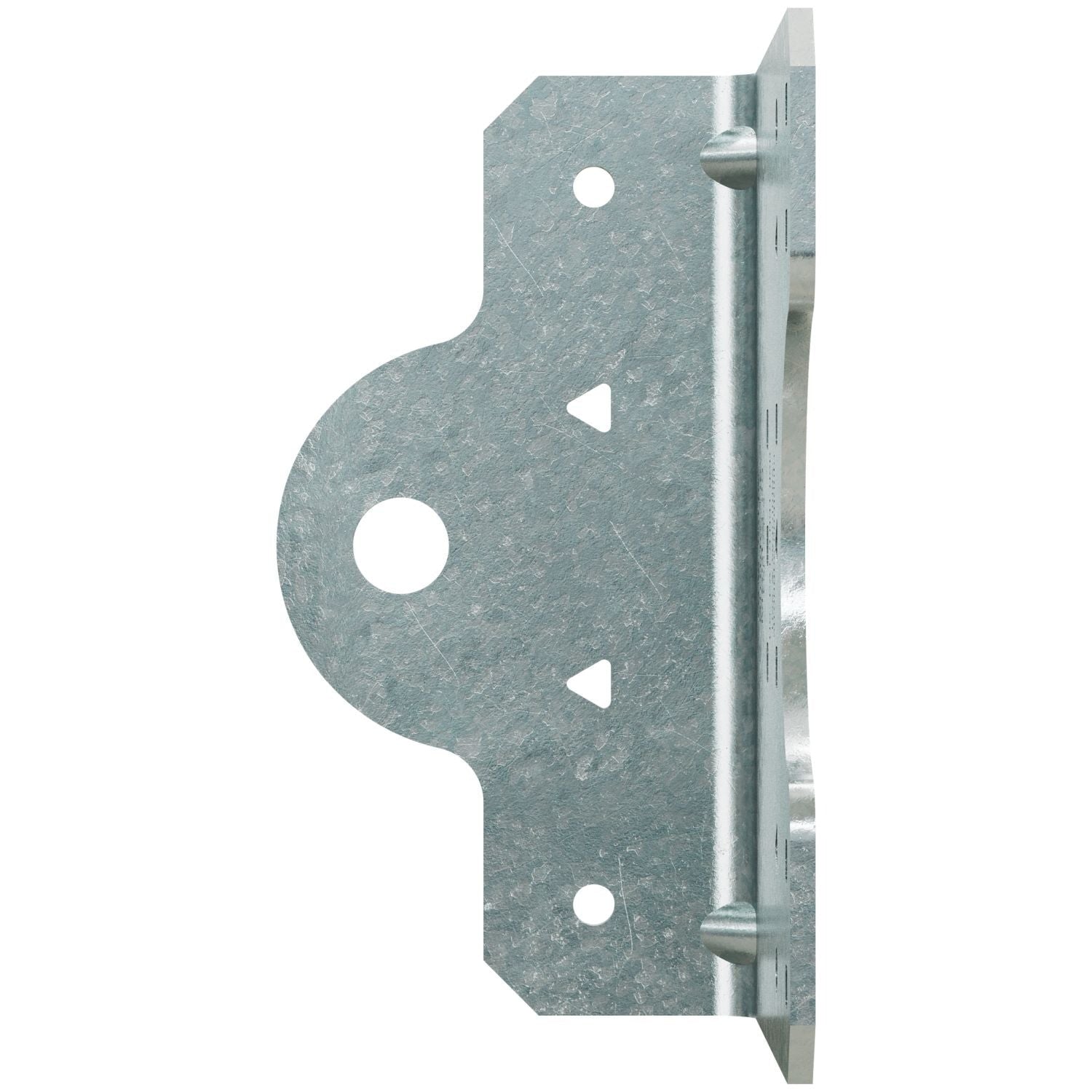 Simpson Strong-Tie MSSC4.25-R50 MSSC 4-1/4-in. 12-Gauge Galvanized Steel-Stud Clip, 50-Pack