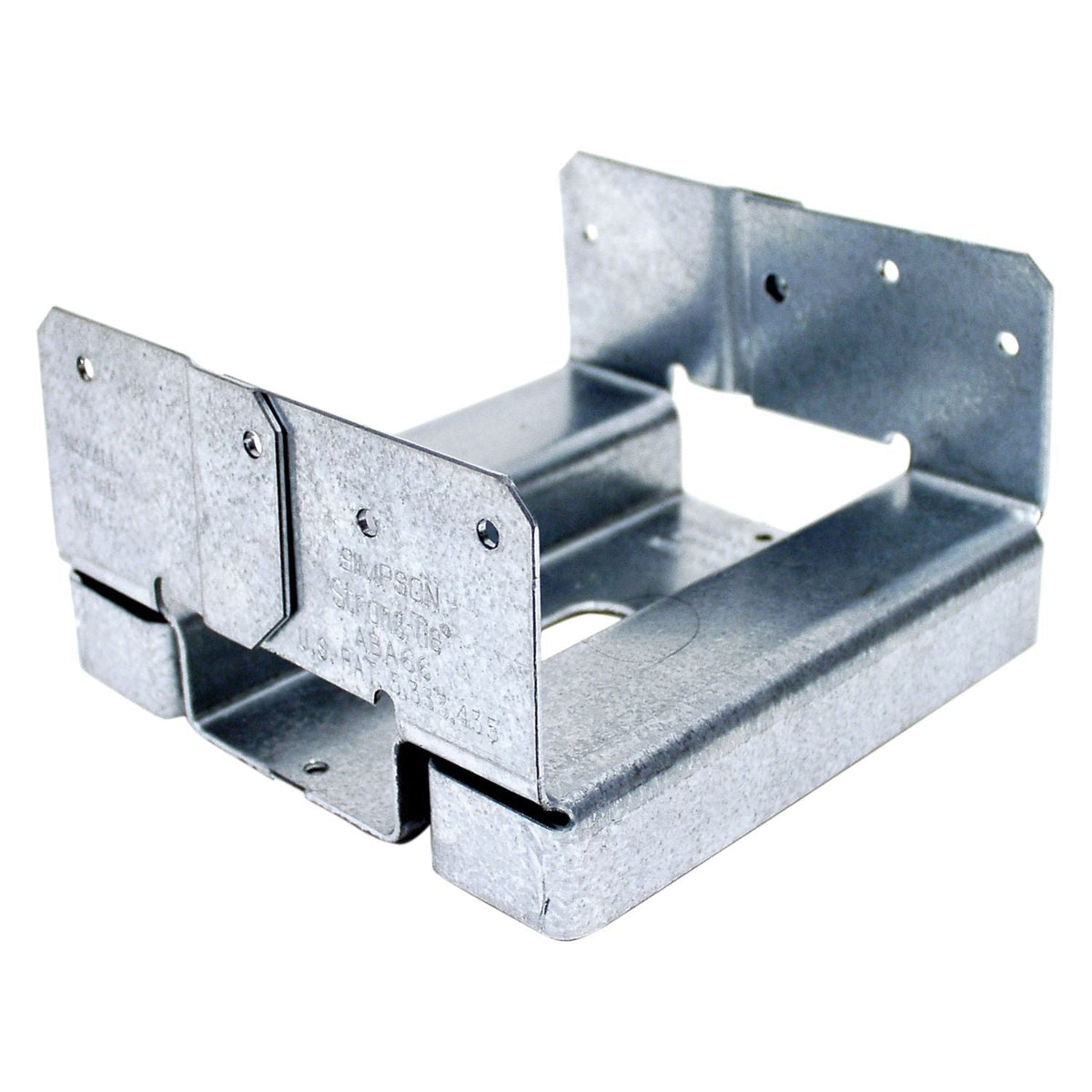 Simpson Strong-Tie ABA ZMAX Galvanized Adjustable Standoff Post Base for 6x6 (ABA66Z)