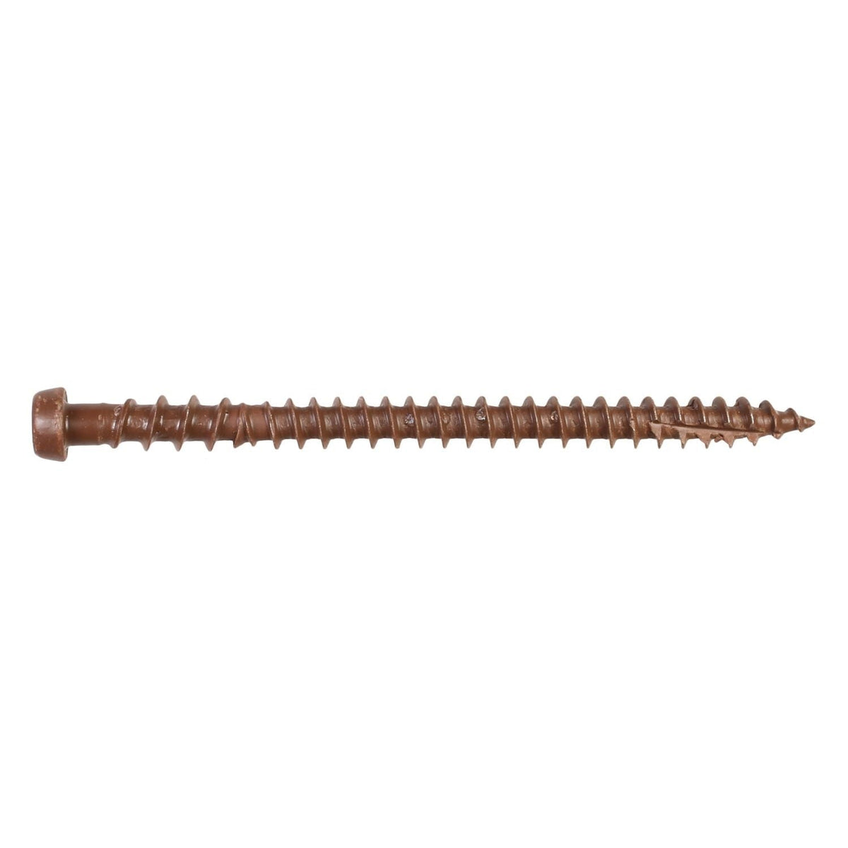 Simpson Strong-Tie DCU234TN01R350 Deck-Drive DCU COMPOSITE Screw, #10 x 2-3/4-in. T20, Quik Guard, Tan 01, 350-Pack