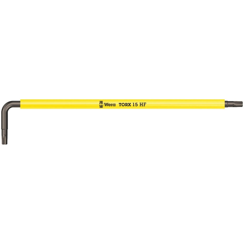 Wera 967 Sxl Hf Torx L-Key Multicolour With Holding Function, Long, Torx 15x123-mm.