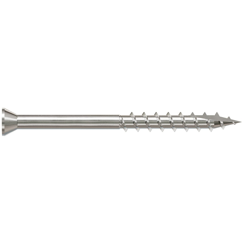 Simpson Strong-Tie S07200FB5 Trim-Head Screw, Square Drive, #7 x 2-in. #1 SQ, Type 305, 5-lb.
