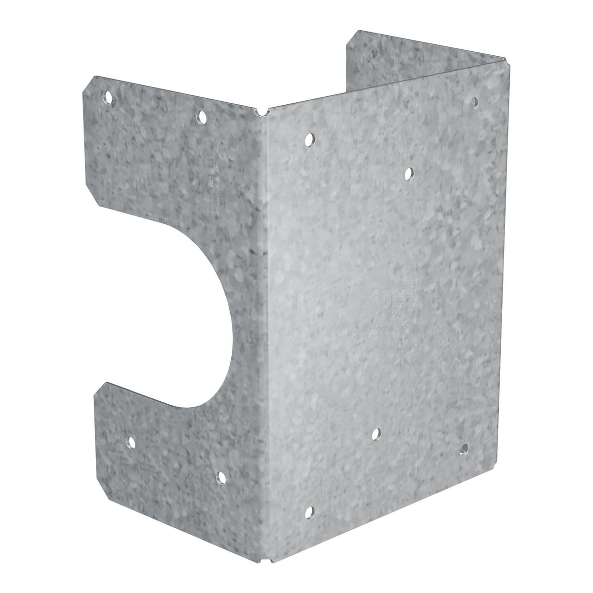 Simpson Strong-Tie SS4.5 SS 16-Gauge Galvanized Stud Shoe for Triple 2x Stud