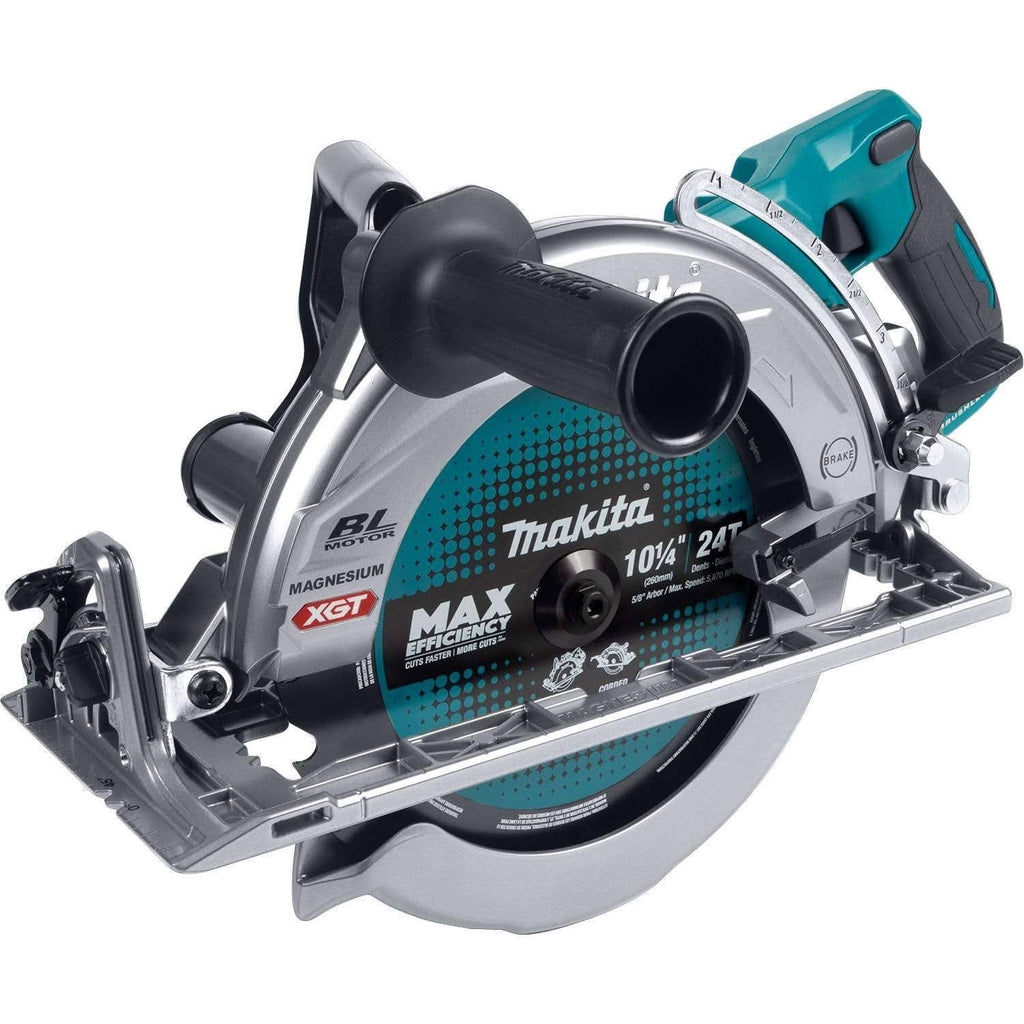 Makita 40V max XGT Brushless Rear Handle 10-1/4" AWS Circular Saw 4.0Ah Kit w/ 2-Batteries