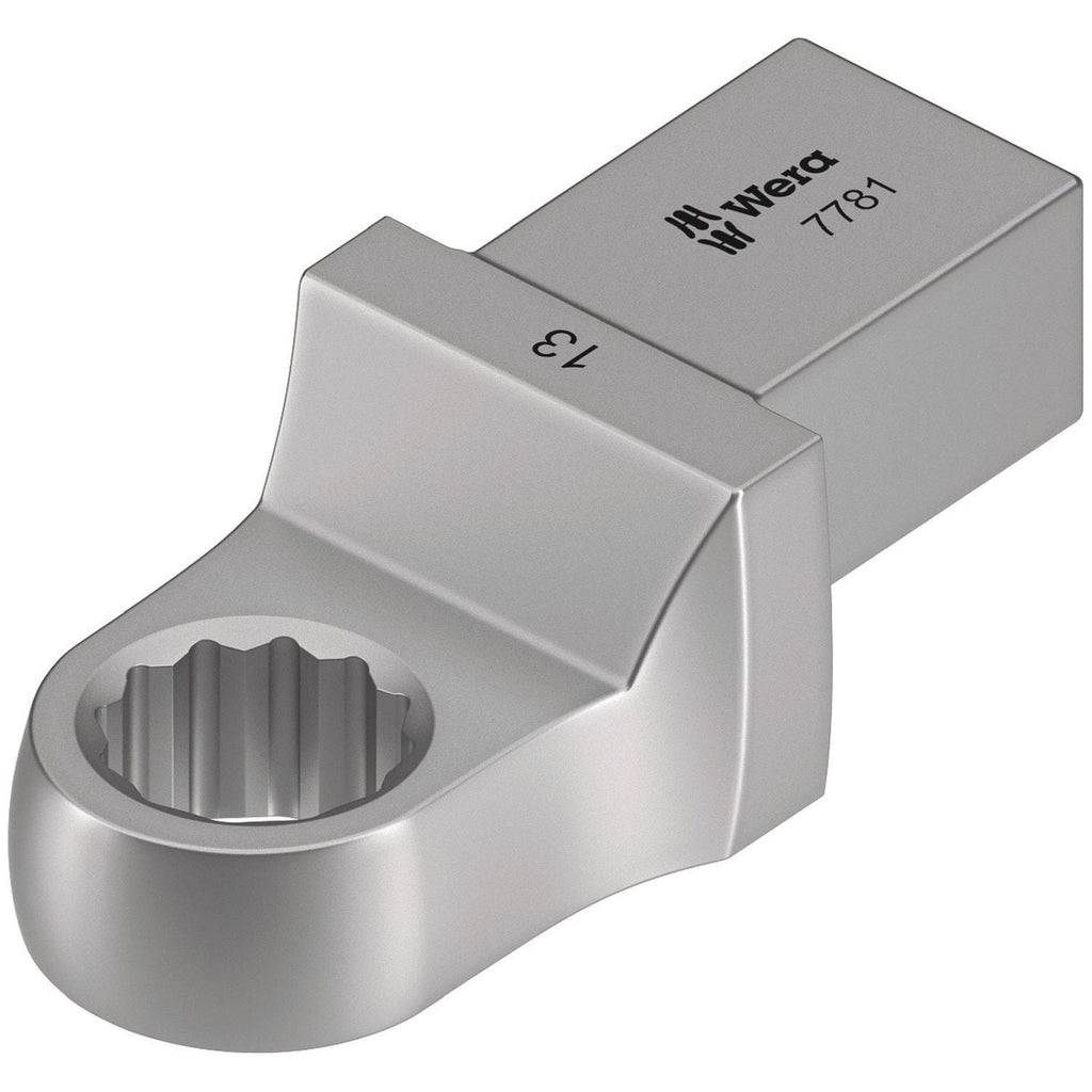 Wera 7781 Ring Spanner Insert, 14X18-mm., 14X18x13x62-mm.