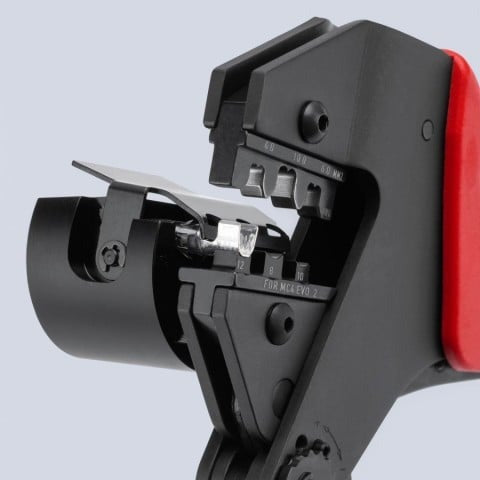 Knipex 8-1/4-in. Crimp System Pliers for MC4 Evo 2 Connectors (97 43 66 EVO)