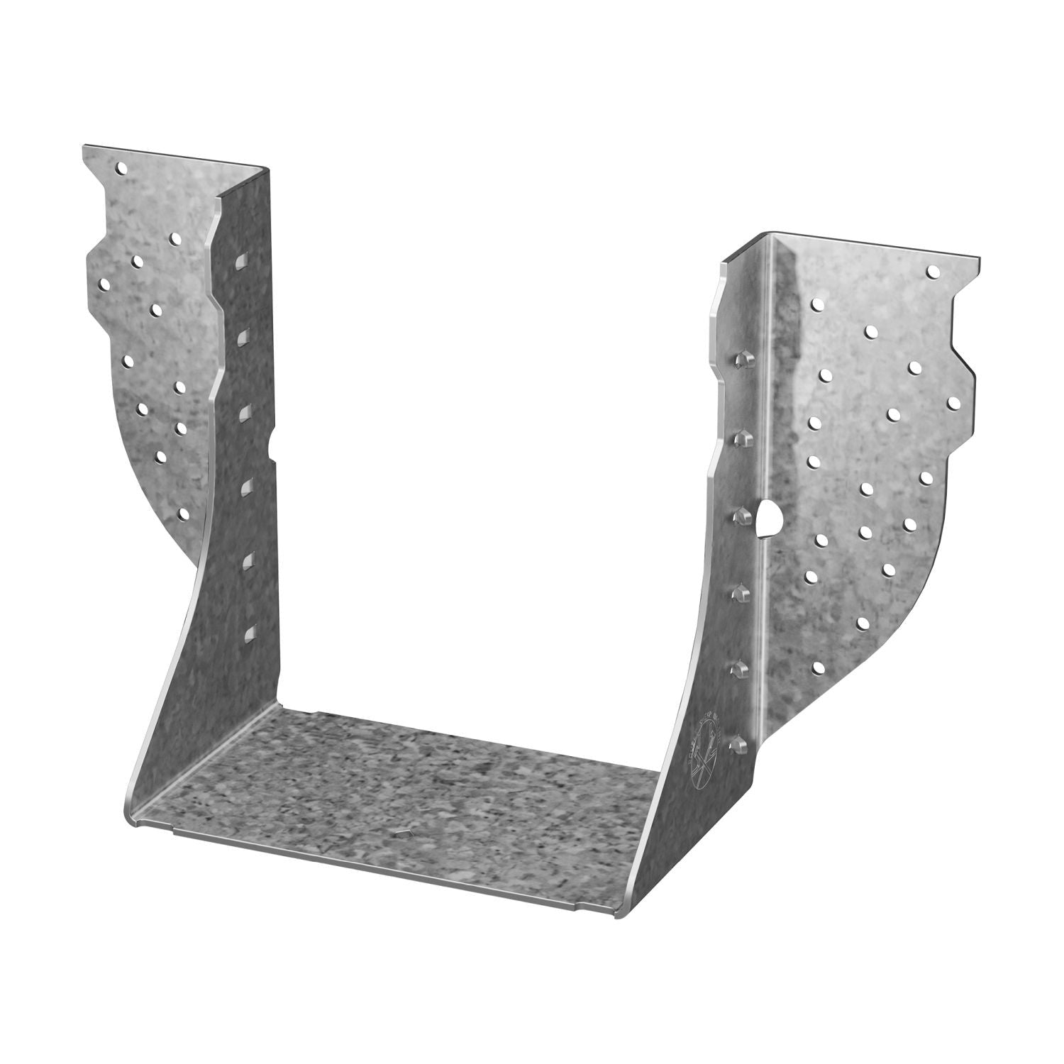 Simpson Strong-Tie HGUS28-4 HGUS 7-3/16-in. Galvanized Face-Mount Joist Hanger for Quad 2x Truss