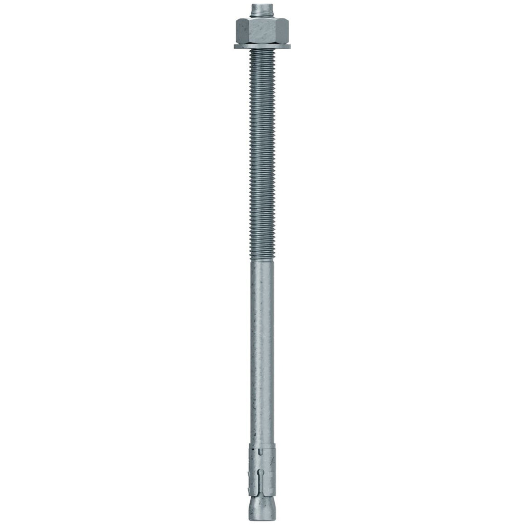 Simpson Strong-Tie STB2-62120MGF10 Strong-Bolt 2, 5/8-in. x 12-in. Mechanically Galvanized Wedge Anchor, Fully Assembled, 10-Pack