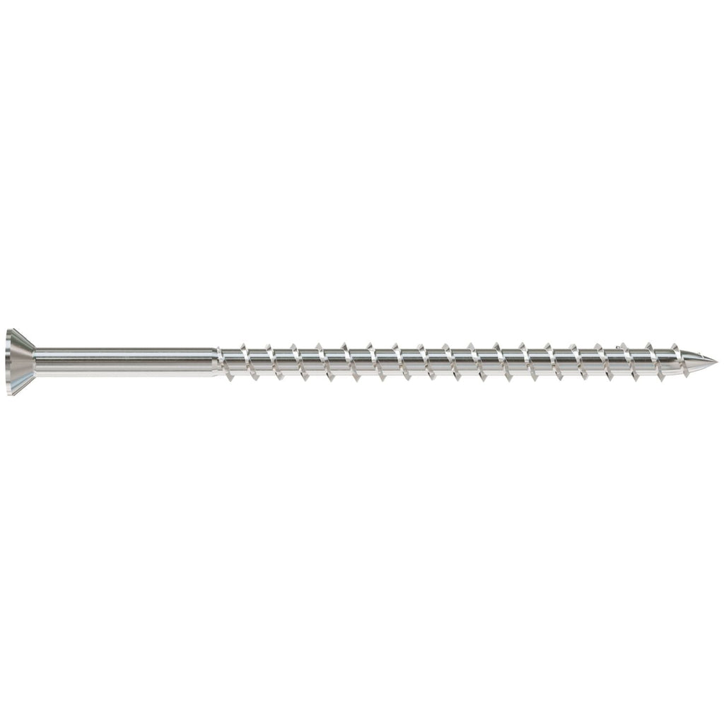 Simpson Strong-Tie S10350WPB Deck-Drive DWP WOOD SS Screw, #10 x 3-1/2-in. T-25, Flat Head, Type 305, 1000-Pack
