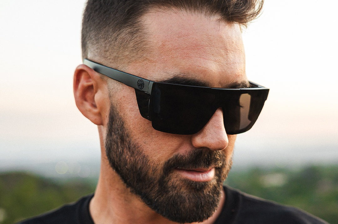 Heat Wave Performance Quatro Ultra Black Z87+ Sunglasses