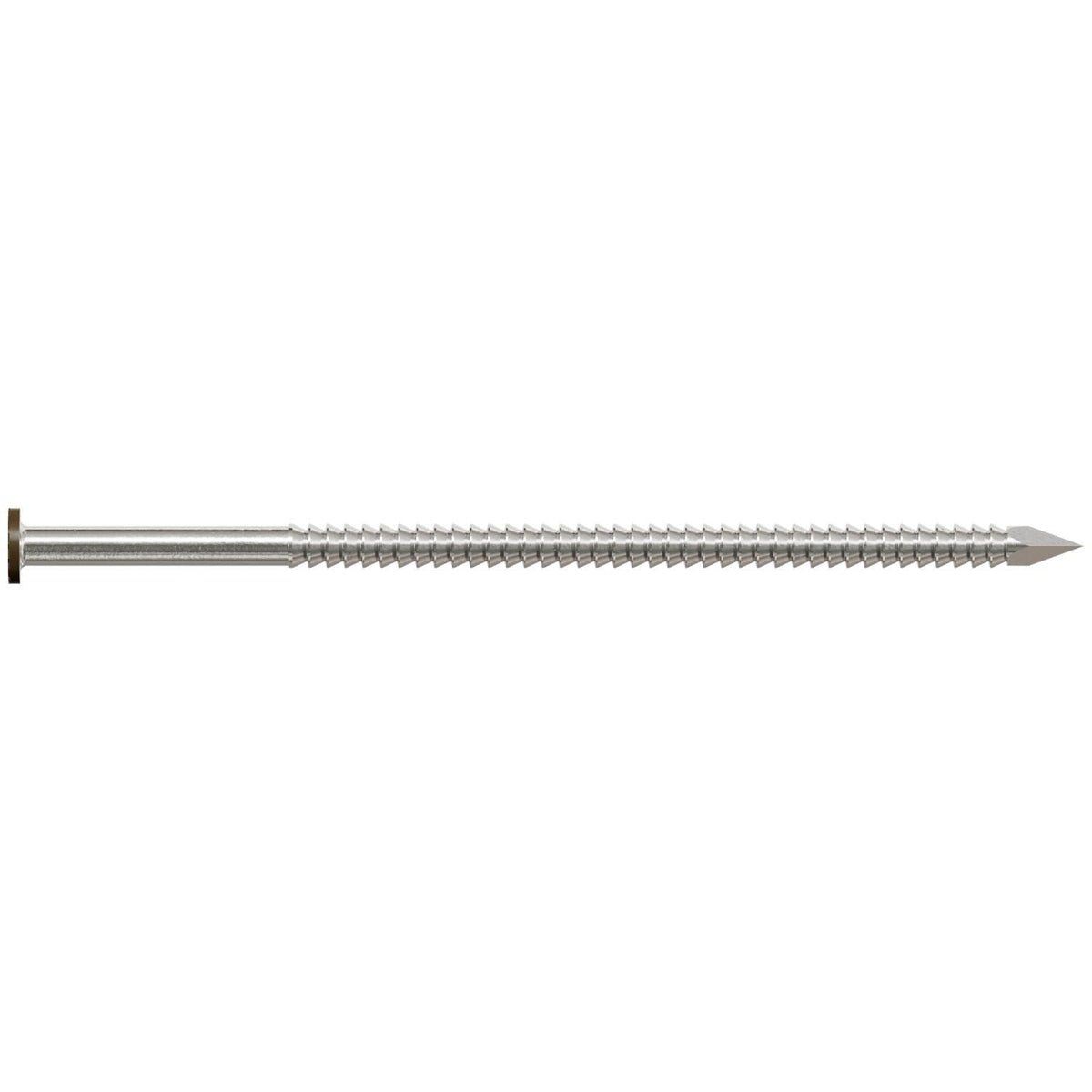 Simpson Strong-Tie S10SNDB1 Painted Siding Nail, 3-in. x .113-in. Type 304 Stainless Steel, Dark Brown, 1-lb.