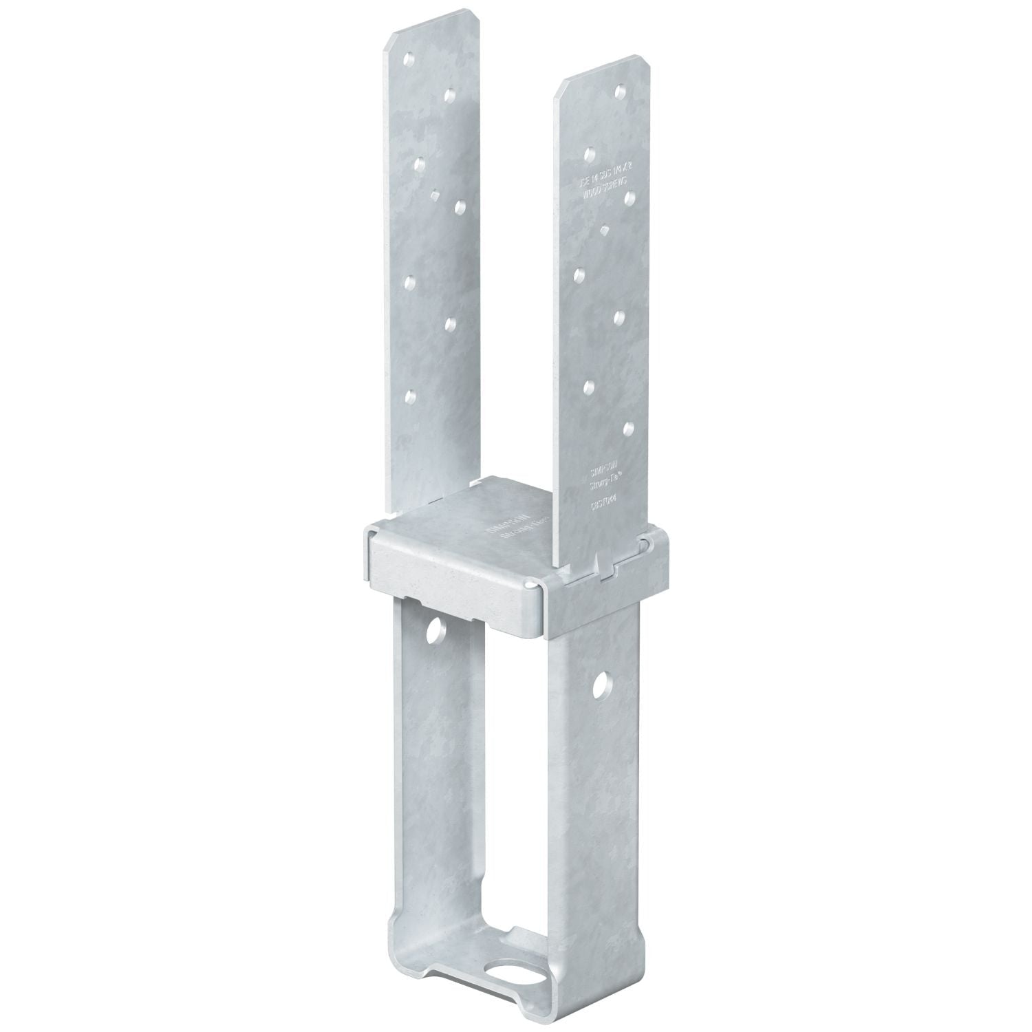 Simpson Strong-Tie CBSTQ44-SDS2HDG CBSTQ Hot-Dip Galvanized Standoff Column Base for 4x4 w/ SDS Screws