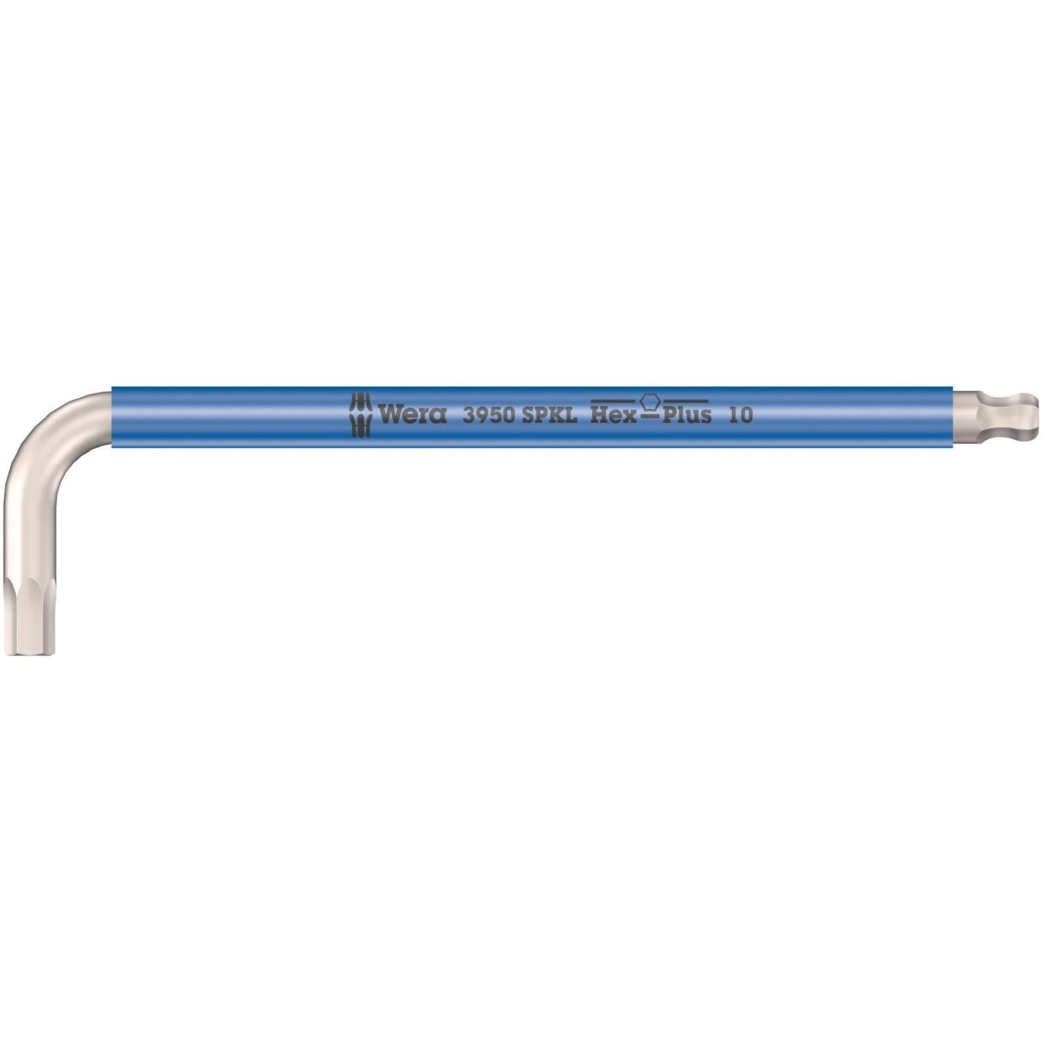 Wera 3950 Spkl Multicolour L-Key, Metric, Stainless, 10x224-mm.