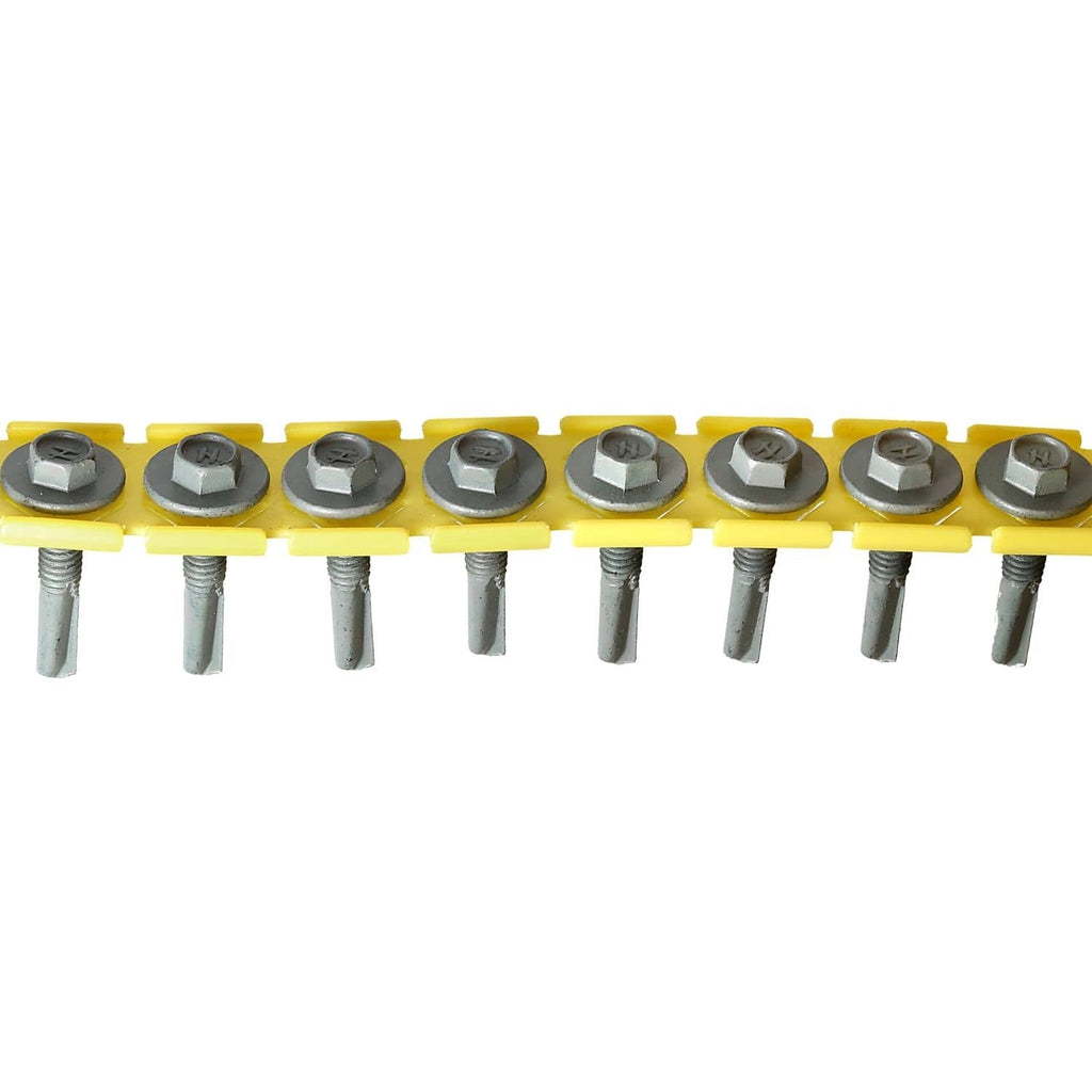 Simpson Strong-Tie XLQ114T1224 Strong-Drive XL LARGE-HEAD METAL Screw (Collated), #12 x 1-1/4-in. 5/16 Hex, 1000-Pack