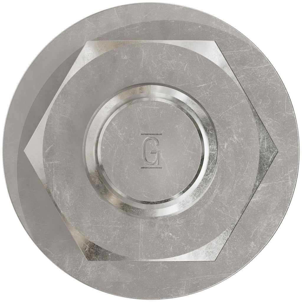 Simpson Strong-Tie STB2-62412S6F20 Strong-Bolt 2, 5/8-in. x 4-1/2-in. Type 316 Stainless-Steel Wedge Anchor, Fully Assembled, 20-Pack