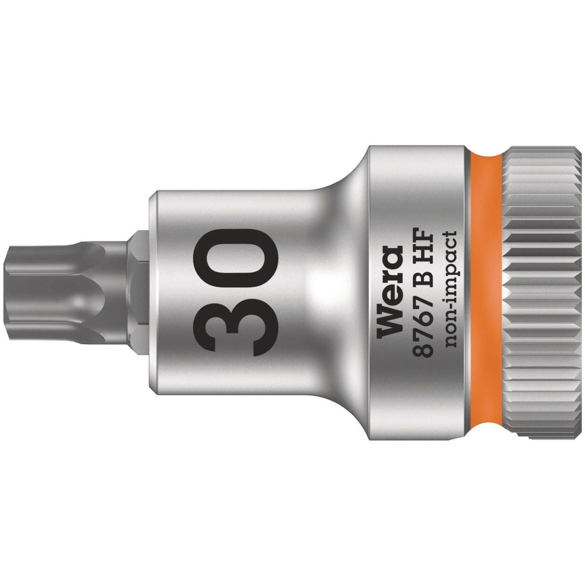 Wera 8767 B Hf Torx Zyklop Bit Socket With Holding Function, 3/8-in. Drive, Torx 30x35-mm.
