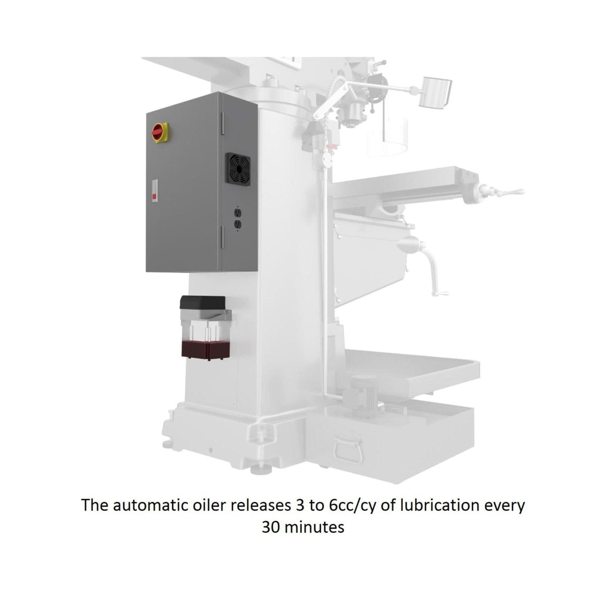 Jet Tools 691500 JTM-949EVS/230 Electronic Variable Speed Vertical Milling Machine 230V 3Ph