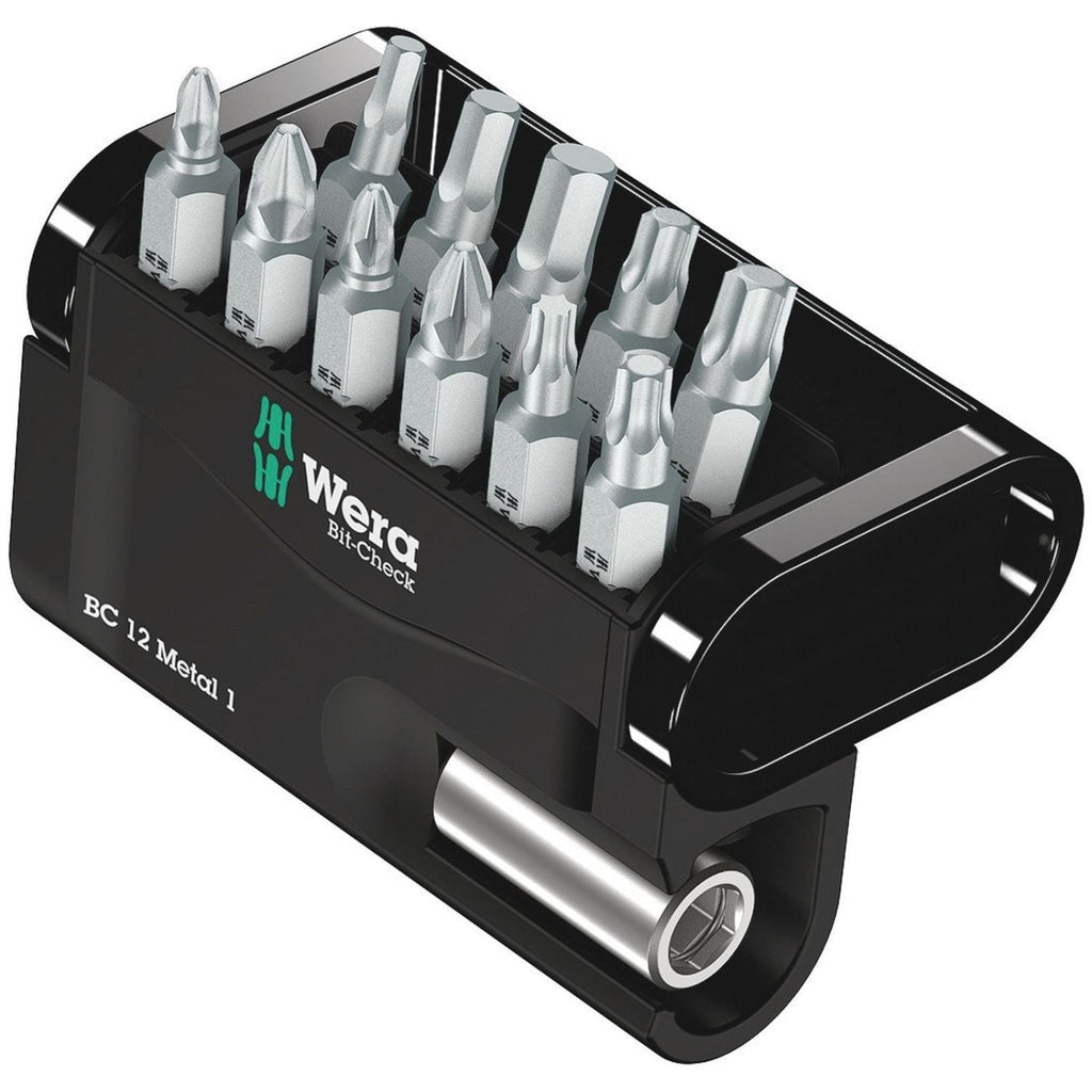 Wera Bit-Check 12 Metal 1, 12-Pieces