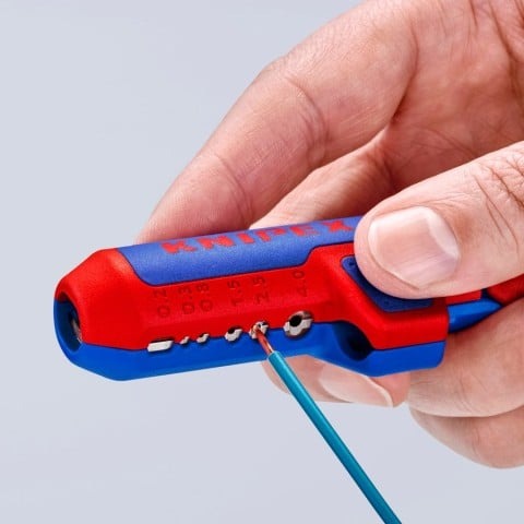 Knipex 5-1/4-in. ErgoStrip PV Wire Stripper (16 95 03 SB)