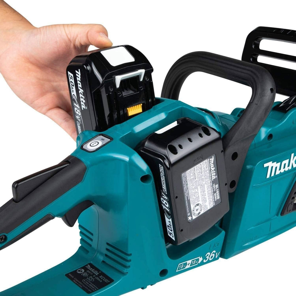 Makita XCU07PT 36V (18V X2) LXT Brushless 14" Chain Saw Kit (5.0Ah)