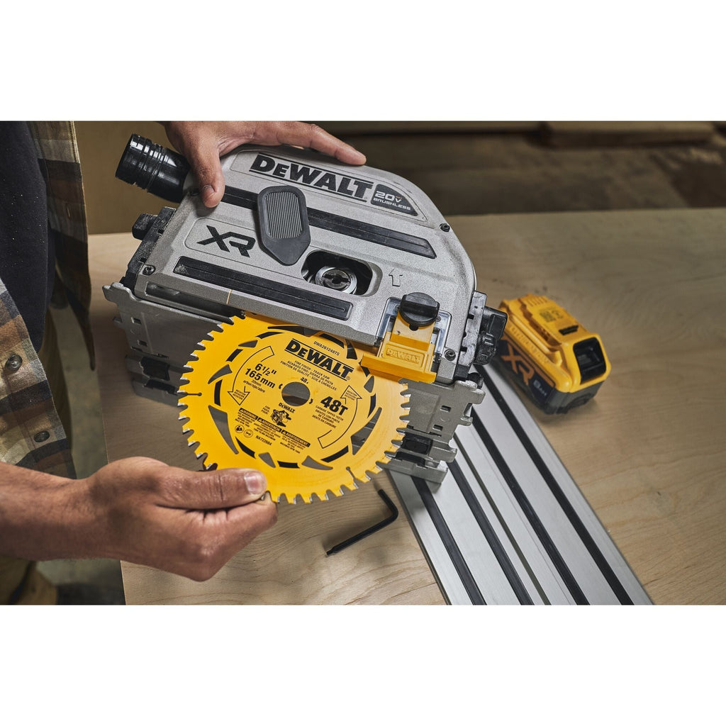 DEWALT 6-1/2-in. 48-Tooth Fine Finish Track Saw Blade (DWA261248TS)