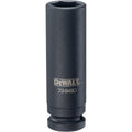 DEWALT 17 mm 1/2-in. Drive 6-Point Deep Impact Socket for Fastener Removal (DWMT73949OSP)