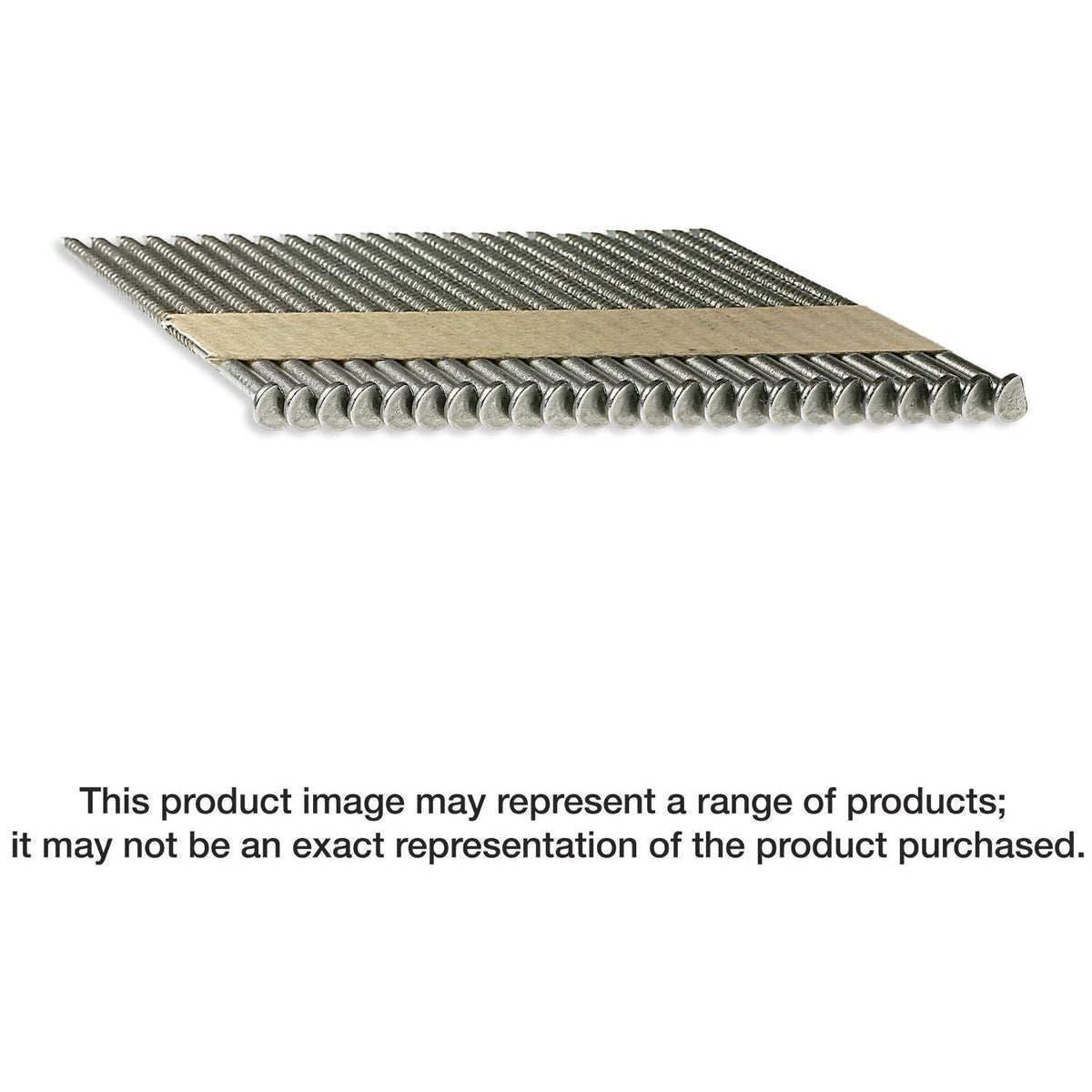 Simpson Strong-Tie S10A325T31 31°–34° Paper Tape, Clipped Head, Ring-Shank Nail, 3-1/4-in. Type 304, 1000-Pack