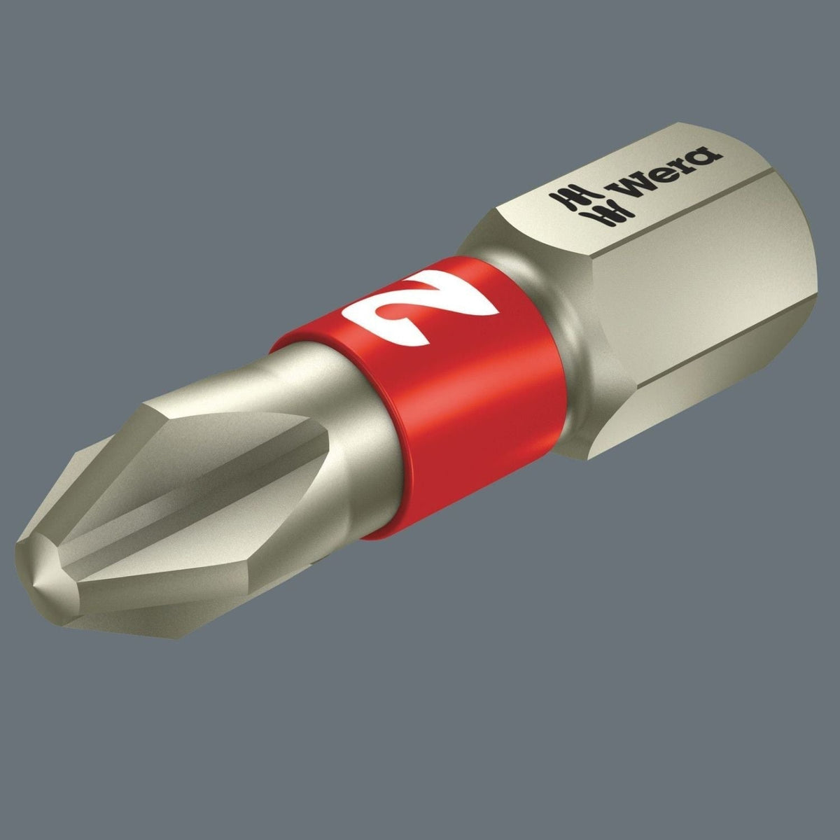 Wera 3851/1 Ts SB Bit, Stainless, Ph 1x25-mm.