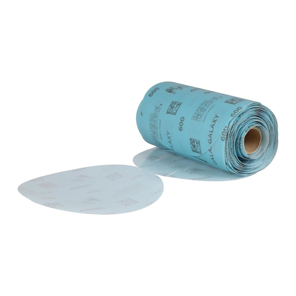 Mirka Galaxy 6-in. 600 Grit PSA Sanding Disc Roll, 100-Pack, No-Hole (FY-6PF-600)