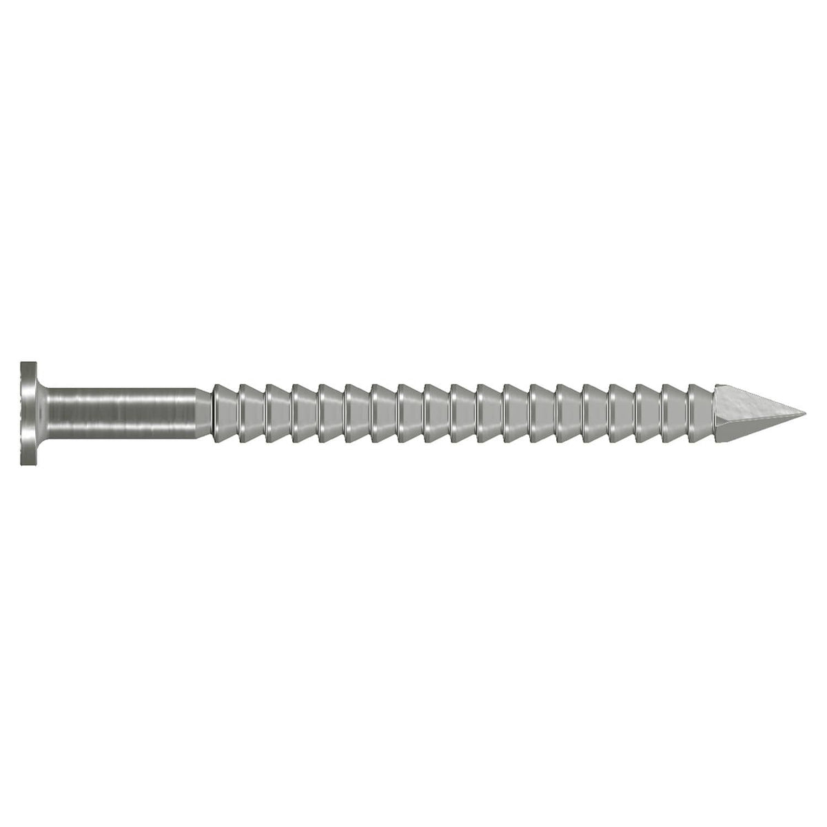 Simpson Strong-Tie T3SND-RP75 Wood Siding Nail, 1-1/4-in. x .083-in. Type 316 Stainless Steel, 75-Pack