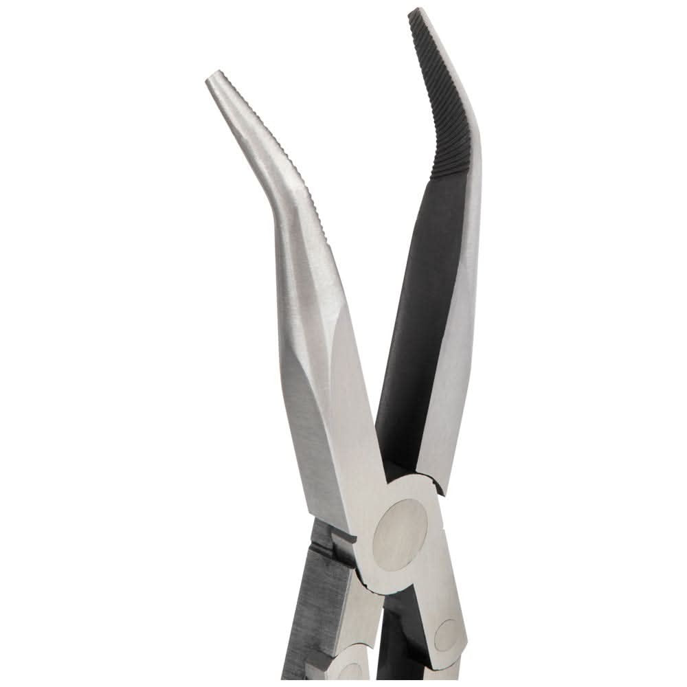 Klein Tools 71402 2-Piece Long Reach Needle Nose and Bent Nose Pliers Set, 13 in.
