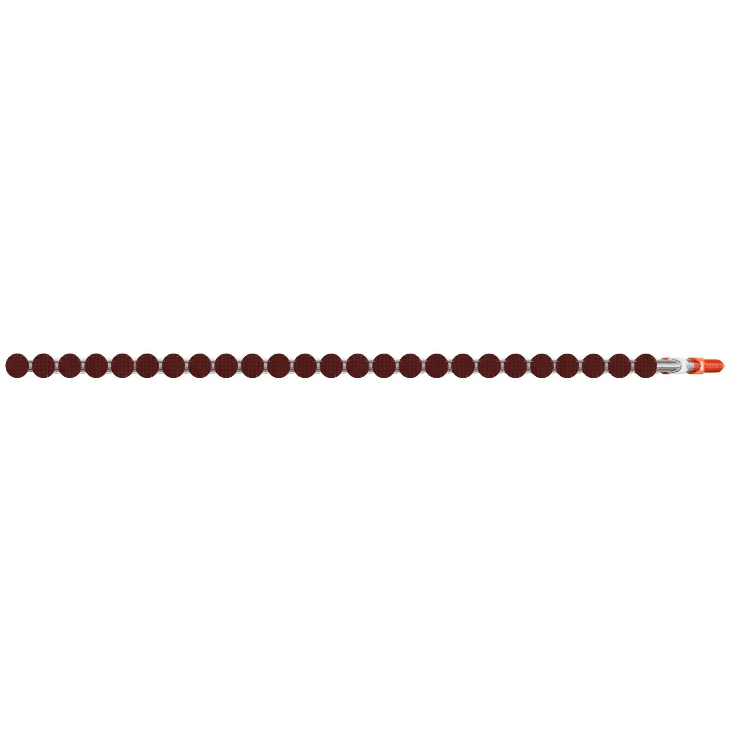 Simpson Strong-Tie S11A237KJR 20–22° Plastic Strip, Casing Head, Ring-Shank Nail, 2-3/8-in. x 11 ga. Redwood, 1000-Pack