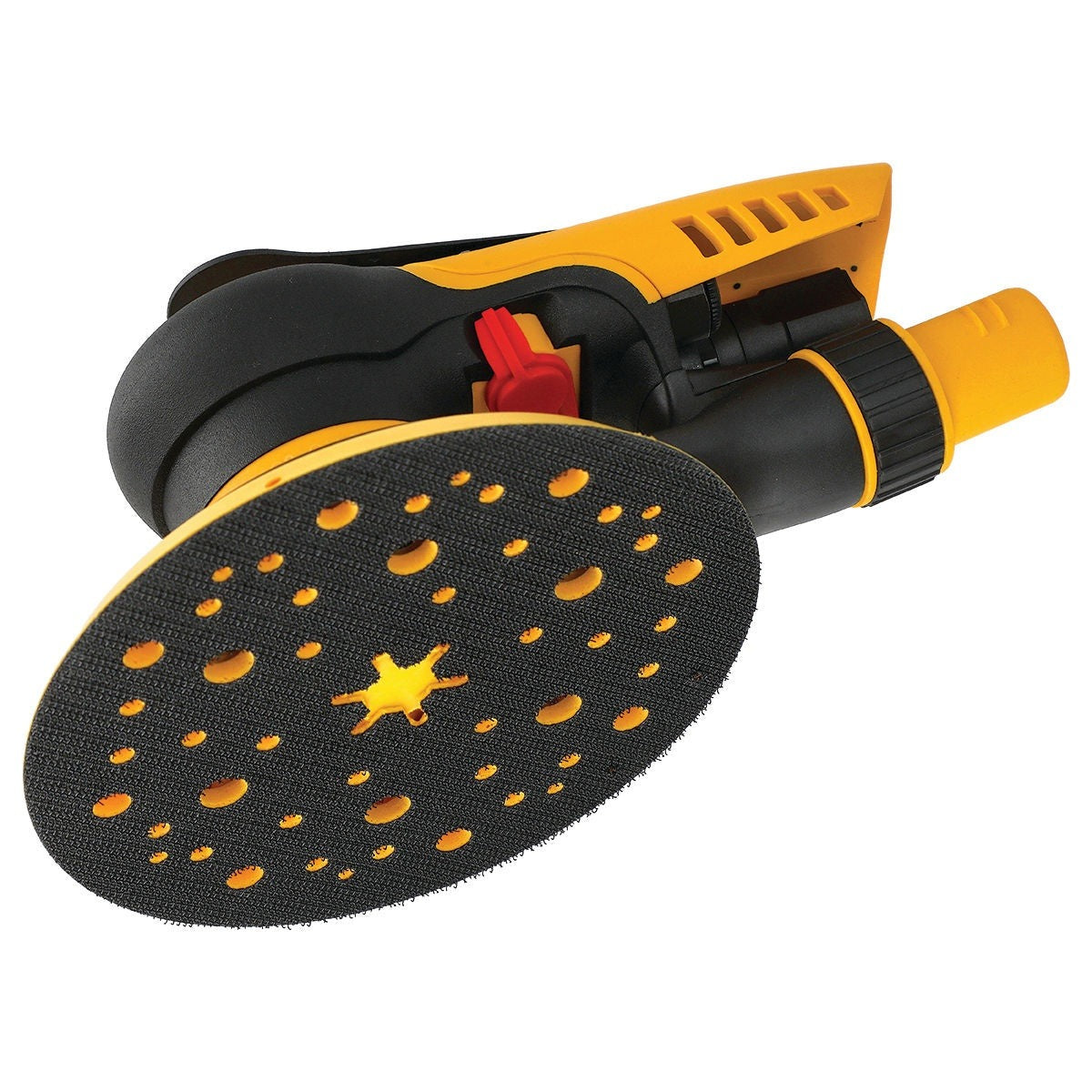 Mirka PROS 6-in. Pneumatic Random Orbital Sander with 8mm Orbit and Central Vacuum (MRP-680CV)