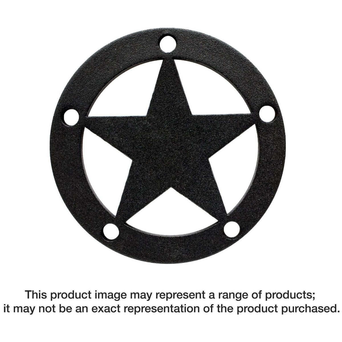 Simpson Strong-Tie APDTS3 Outdoor Accents Mission Collection ZMAX, Black Powder-Coated Decorative Star