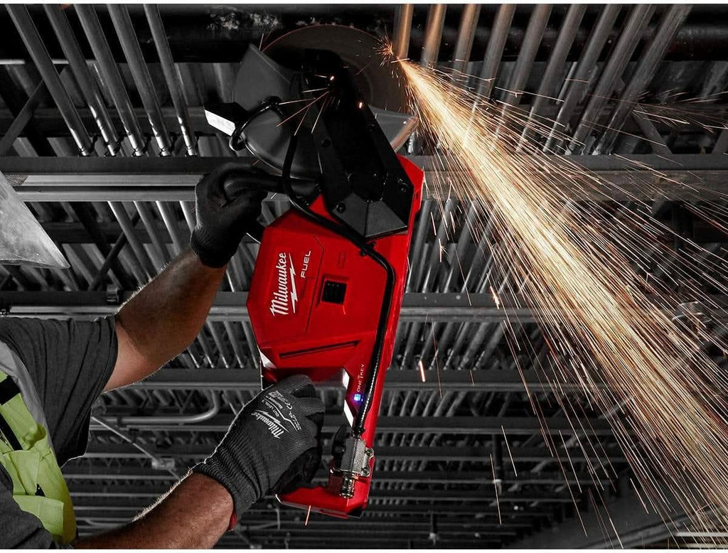 Milwaukee 2786-22HD M18 FUEL Brushless Cordless 9-Inch Cut-Off Saw with ONE-KEY 12.0Ah Kit