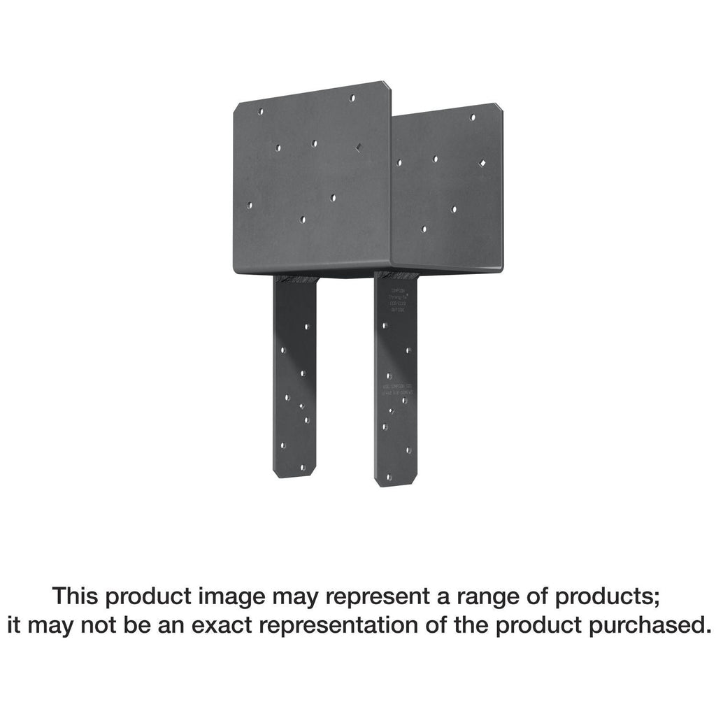 Simpson Strong-Tie ECCQ76SDS2.5 ECCQ End Column Cap for 6-3/4-in. Beam, 6x Post, with Strong-Drive SDS Screws