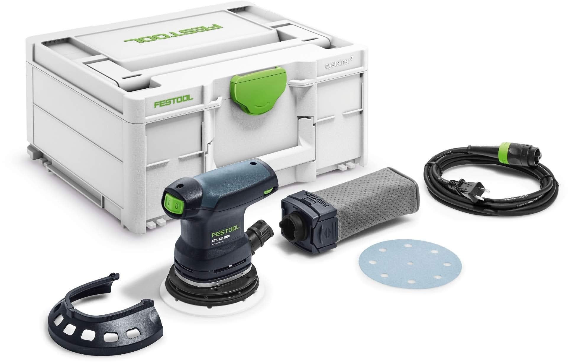 Festool 576070 ETS 125 REQ-Plus 125mm (5") Random Orbital Sander w/ Systainer3