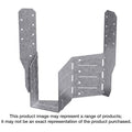 Simpson Strong-Tie THASL29-2 THASL Galvanized Adjustable Truss Hanger for Double 2x9, Skewed Left