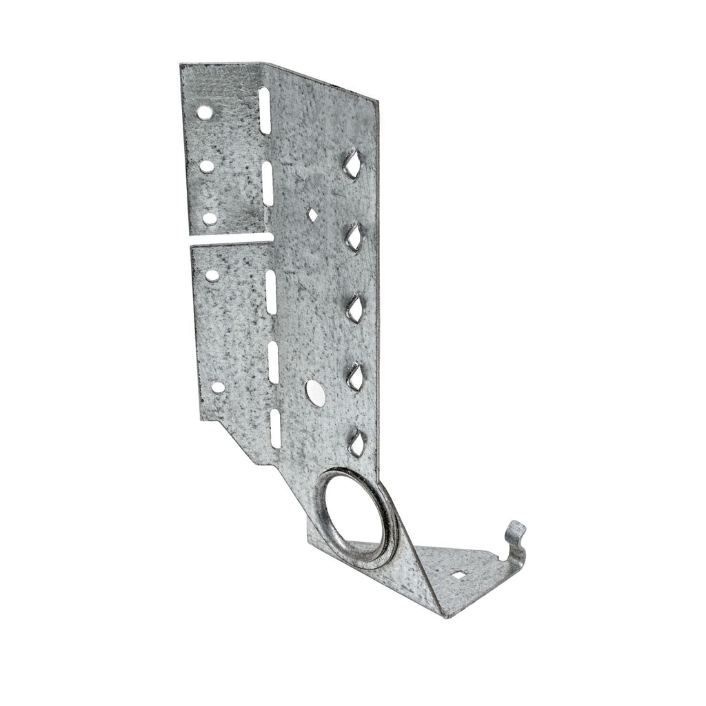 Simpson Strong-Tie LSSJ28LZ LSSJ ZMAX Face-Mount Adjustable Light Slopeable/Skewable Jack Hanger for 2x8, Left